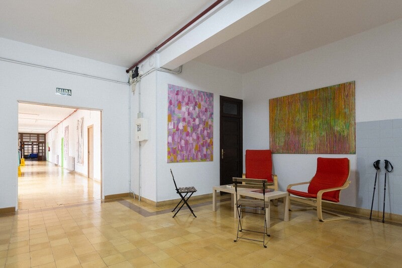 Pasillo del Albergue Seminario Menor